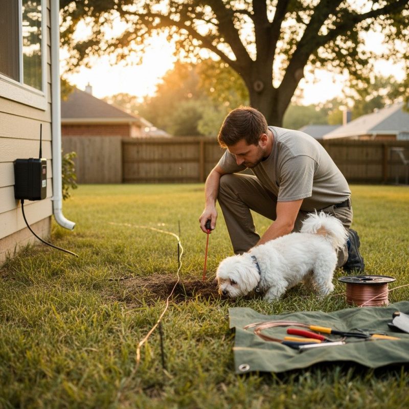 Stone Fence Repair